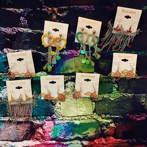 8 Pair Lot of NWT Earrings